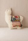 Urban Outfitters - Creme Furry Llama Cushion Urban Outfitters - Creme Furry Llama Cushion