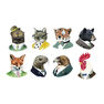 TATTLY - Tattly Animal Society Temporary Tattoo Set TATTLY - Tattly Animal Society Temporary Tattoo Set