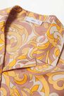 Mango - Yellow Printed Cotton Shirt, Women Mango - Yellow Printed Cotton Shirt, Women