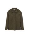 Mango - Khaki Chest-Pocket Cotton Overshirt Mango - Khaki Chest-Pocket Cotton Overshirt
