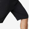 NYAMBA - Medium Men's Long Sport Slim-Fit Shorts 900 - Black, Black NYAMBA - Medium Men's Long Sport Slim-Fit Shorts 900 - Black, Black