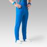DOMYOS - 8-9Y Men's Artistic Gymnastics Stirrup Pants, Electric Blue DOMYOS - 8-9Y Men's Artistic Gymnastics Stirrup Pants, Electric Blue