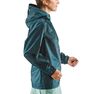 QUECHUA - 2XS/XS Women's NH100 Country Walking Raincoat, Dark Petrol Blue QUECHUA - 2XS/XS Women's NH100 Country Walking Raincoat, Dark Petrol Blue