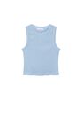 Mango - medium blue Recycled polyester top, Women Mango - medium blue Recycled polyester top, Women