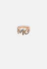 Missguided - Mg Logo Crystal Ring Missguided - Mg Logo Crystal Ring