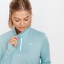 KALENJI - S Run Dry+ Zip Women's Long-Sleeved T-Shirt - Black KALENJI - S Run Dry+ Zip Women's Long-Sleeved T-Shirt - Black