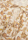 Mango - natural white Printed cotton blouse, Women Mango - natural white Printed cotton blouse, Women