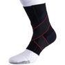 TARMAK - Size 2 Strong 100 Men's/Women's Right/Left Ankle Ligament Support - Black TARMAK - Size 2 Strong 100 Men's/Women's Right/Left Ankle Ligament Support - Black