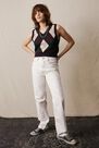 Urban Outfitters - WHT BDG White Pax Straight Leg Jeans Urban Outfitters - WHT BDG White Pax Straight Leg Jeans