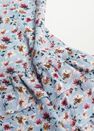 Mango - lt-pastel blue Floral ruffled dress Mango - lt-pastel blue Floral ruffled dress