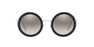 MIU MIU - Black Round Miu Miu MU 59US MIU MIU - Black Round Miu Miu MU 59US