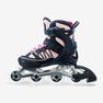 OXELO - EU 35-38 Fit 5 Kids' Inline Fitness Skates, Pebble Grey OXELO - EU 35-38 Fit 5 Kids' Inline Fitness Skates, Pebble Grey