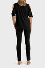 Punt Roma - Black t-shirt with Punt Roma - Black t-shirt with