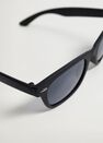 Mango - Black Squared Frame Sunglasses, Kids Boy Mango - Black Squared Frame Sunglasses, Kids Boy