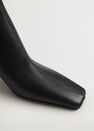 Mango - black Squared-toe ankle boots Mango - black Squared-toe ankle boots