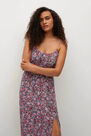 Mango - black Printed camisole dress, Women Mango - black Printed camisole dress, Women