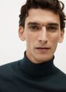 Mango - dark green 100% merino wool washable sweater Mango - dark green 100% merino wool washable sweater