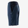 DOMYOS - 8-9Y S500 Boys' Gym Breathable Synthetic Shorts - Whale Grey DOMYOS - 8-9Y S500 Boys' Gym Breathable Synthetic Shorts - Whale Grey