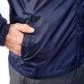 QUECHUA - Medium Men's country walking rain coat - NH100 Raincut Full Zip, Dark Petrol Blue QUECHUA - Medium Men's country walking rain coat - NH100 Raincut Full Zip, Dark Petrol Blue