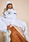 Missguided - Grey Playboy X Missguided Marl Varsity Graphic Cropped Sweatshirt Missguided - Grey Playboy X Missguided Marl Varsity Graphic Cropped Sweatshirt