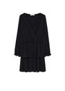 Mango - black Wrap neckline dress Mango - black Wrap neckline dress