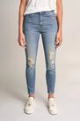 Salsa Jeans - Blue Cropped ripped Elegant jeans Salsa Jeans - Blue Cropped ripped Elegant jeans