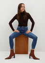 Mango - Open blue Crop skinny Isa jeans Mango - Open blue Crop skinny Isa jeans