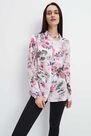 Mohito - Patterned Viscose Shirt - Pink Mohito - Patterned Viscose Shirt - Pink