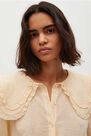 Mango - yellow Babydoll collar blouse, Woman Mango - yellow Babydoll collar blouse, Woman