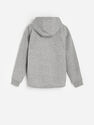 Reserved - Light Grey Melange Hoodie, Kids Boy Reserved - Light Grey Melange Hoodie, Kids Boy
