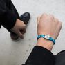 ELECTRIC FAMILY - Electric Family Steve Aoki Light Blue/Grey Bracelet ELECTRIC FAMILY - Electric Family Steve Aoki Light Blue/Grey Bracelet