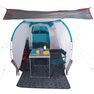QUECHUA - 4 Persons Camping Tent With Poles - Arpenaz 4.1 - 1 Bedroom QUECHUA - 4 Persons Camping Tent With Poles - Arpenaz 4.1 - 1 Bedroom