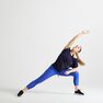 DOMYOS - Extra Small Women's Cardio Fitness T-Shirt 120 - /Printed, Dark Blue DOMYOS - Extra Small Women's Cardio Fitness T-Shirt 120 - /Printed, Dark Blue