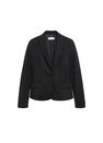 Mango - Black Structured Suit Blazer Mango - Black Structured Suit Blazer