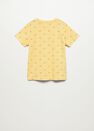 Mango - Yellow Boats Printed Cotton T-Shirt, Kids Boy Mango - Yellow Boats Printed Cotton T-Shirt, Kids Boy