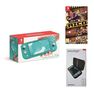 NINTENDO - Nintendo Switch Lite Turquoise + Rico + Sparkfox Compact Travel Case Case NINTENDO - Nintendo Switch Lite Turquoise + Rico + Sparkfox Compact Travel Case Case