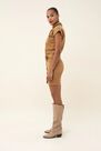 Salsa Jeans - Brown Wonder Push Up dress with belt Salsa Jeans - Brown Wonder Push Up dress with belt