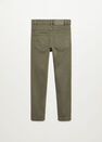 Mango - green Slim-fit cotton trousers Mango - green Slim-fit cotton trousers