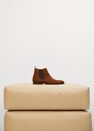 Mango - lt pastel brown Suede Chelsea ankle boots Mango - lt pastel brown Suede Chelsea ankle boots