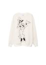 Mango - white Disney cotton sweatshirt Mango - white Disney cotton sweatshirt