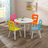 KIDKRAFT - Kidkraft Round Storage Table & 4 Chair Set KIDKRAFT - Kidkraft Round Storage Table & 4 Chair Set