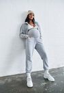 Missguided - Grey Marl 90S Maternity Joggers Missguided - Grey Marl 90S Maternity Joggers