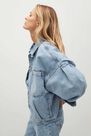 Mango - Open blue Denim oversized jacket Mango - Open blue Denim oversized jacket