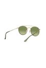 RAY-BAN - Gold Round Ray-Ban RB3647N ROUND DOUBLE BRIDGE RAY-BAN - Gold Round Ray-Ban RB3647N ROUND DOUBLE BRIDGE