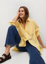 Mango - yellow Oversize poplin shirt Mango - yellow Oversize poplin shirt