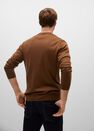 Mango - brown 100% merino wool washable sweater Mango - brown 100% merino wool washable sweater