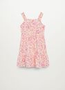 Mango - yellow Printed cotton dress Mango - yellow Printed cotton dress