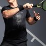 ARTENGO - Extra Large Men's Tennis T-Shirt TTS100, Navy Blue ARTENGO - Extra Large Men's Tennis T-Shirt TTS100, Navy Blue