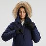 QUECHUA - M Women's Hiking Warm Waterproof Parka Sh500 U-Warm - Asphalt Blue QUECHUA - M Women's Hiking Warm Waterproof Parka Sh500 U-Warm - Asphalt Blue