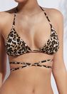 Calzedonia - BLUE - SPECKLED BLACK Slide Triangle Bikini Top Riccione Calzedonia - BLUE - SPECKLED BLACK Slide Triangle Bikini Top Riccione